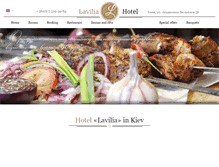 Tablet Screenshot of lavilia.com